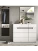 Inn.Furn Garderoben-Set 3-teilig in weiß, grau 180 cm, Kombination mit Soft-Close