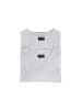 OLYMP  V-Kragen T-Shirt für Damen in weiss