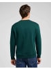 Lee Sweatshirt Patch Crew Sws in Jade Forest