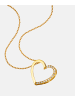 Diamant L'éternel Halskette mit Anhänger aus 375 Gelbgold mit Diamant Herz-Design