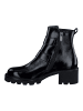 Paul Green Stiefelette Schwarz Lack