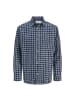 Jack and Jones Flanellhemd JORJAMES Flannel Check Shirt LS in Blau