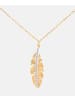 Diamant L'éternel Halskette aus 375 Gelbgold mit Diamant