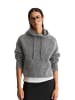 Marc O'Polo DENIM Strick-Hoodie oversize in Dark Shadow Melange