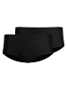 Skiny 2er Pack Advantage Modal Invisible Panty in Schwarz