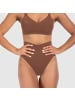 SMILODOX Mid Waist String Nysa in Braun