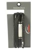 Adeliás Herren Armband – Lederarmband aus Leder 19 cm in schwarz