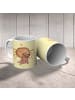 Mr. & Mrs. Panda Becher Spinne Agathe Teddy ohne Spruch in Gelb Pastell