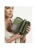 Lazarotti Bologna Leather XL Double Zip-Around Geldbörse RFID Leder 20 cm in olive