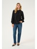 CULTURE Langarm-Bluse CUbaya Relaxed fit in Black
