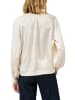 S.OLIVER RED LABEL Langarmbluse in creme