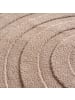 KADIMA DESIGN Teppich Kurzflor Boho Muster Microfaser Baumwolle Wohnzimmer in Beige