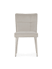 CALICOSY 2er-Set Stühle ELINA  in Creme - (W) 49,5  x (H) 50,5  x (L) 60  cm