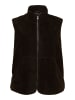 Vero Moda Teddyfell Jacke in Chocolate Torte