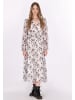 DreiMaster Damen Kleid in Weiss
