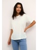 Kaffe T-shirt KAulrikke Oversize fit in Chalk