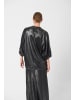Soaked in Luxury Kurzarm-Bluse SLMirmir Lockere Passform in Black