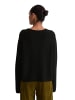 Marc O'Polo Seamless-Pullover loose in Schwarz
