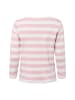 Franco Callegari Shirt in altrosa weiß - 0001