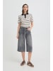 Pulz Jeansshorts PZCRYSTAL Loose fit in Grey Denim