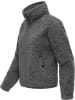 ragwear Plüschjacke Nordicka II in Stone Grey