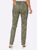 WITT WEIDEN Hose in khaki-sand-bedruckt
