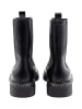DreiMaster Vintage Damen Leder Boots in Schwarz