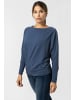 super.natural Merino Pullover in blau