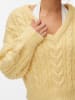 Vero Moda Strickpullover in Pale Banana