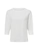 MARC CAIN COLLECTIONS Langarmshirt in weiß