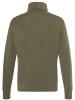 super.natural Merino Jacke ALPINE TURTLENECK in Grün