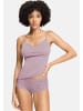 Hanro Spaghetti Top Cotton Seamless in Stormy rose