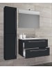ebuy24 Badmöbelset Badinos80S Schwarz 81 x 47 cm