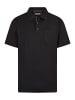 Redmond Poloshirt Basic in Schwarz