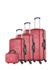 WAVE PARIS 4 tlg. Kofferset AMAZONE-C in Bordeauxrot (95L/64L/37L/9L)