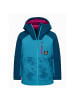 Trollkids Ski-/Snowboardjacke Lifjell XT in dark turquoise/madeira blue