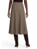 Zero  A-Linien-Rock mit Muster in Beige/Brown