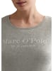 Marc O'Polo Logo-Longsleeve regular in Warm Granite Melange