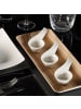 Villeroy & Boch 4er Set Dipschälchen NewWave in Weiß 12 x 7 cm in weiß