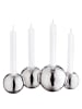Butlers Butlers Stabkerzenhalter REFLECT in Silber