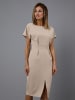 Awesome Apparel Kleid in Beige