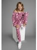 Kidsworld Carmenshirt in bordeaux geblümt