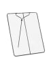 relaxdays Durchwurfsieb in Anthrazit/ Silber - 8x8 mm