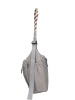 GianMarco Venturi Schultertasche in DARK GREY
