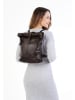 Forty degrees Rucksack echt Leder in dunkelbraun