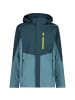 cmp Regenjacke Jacket Zip Hood in Petrol