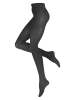 Yenita® Baumwoll Strumpfhose Strickstrumpfhose in grau