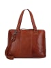 The Chesterfield Brand Antique Buff Schultertasche Leder 38 cm Laptopfach in cognac