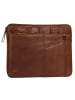 SPIKES & SPARROW Dokumententasche LAPTOP SLEEVE echt Leder in cognac