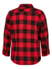 Urban Classics Flanell-Hemden in black/red